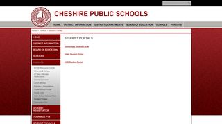 
                            2. Student Portals - Cheshire Public Schools - Dms Student Portal