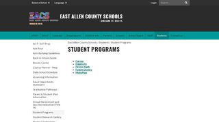 
                            1. Student Programs - East Allen County Schools - Compass Odyssey Eacs Portal