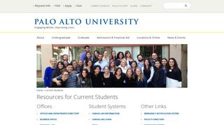 
                            3. Student Resources | Palo Alto, CA | Palo Alto University - Pau One Login