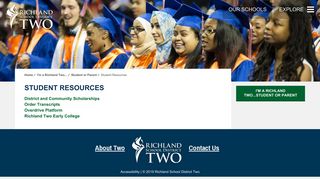 
Student Resources - Richland School District Two
