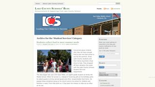
                            6. Student Services | Lake County Schools' Blog - Esembler Lake County Portal