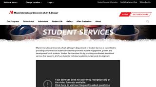 
                            4. Student Services | Miami International University of Art & Design - Miami Art Institute Student Portal