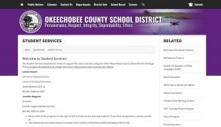 
                            3. Student Services - Okeechobee County School District - Portal Okeechobee