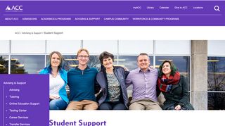
                            2. Student Support | Arapahoe Community College - My Acc Account Portal