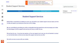 
                            5. Student Support Services - Belfast Met Portal Portal