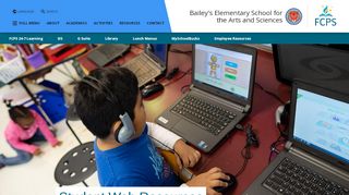 
                            6. Student Web Resources | Bailey's Elementary School for the ... - Dreambox Student Portal Fcps