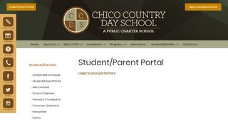 
                            6. Student/Parent Portal • Chico Country Day School - Aries Sign In Chico