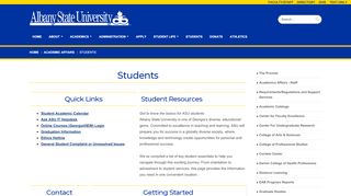 
                            2. Students - Albany State University - Asu Banner Web Portal