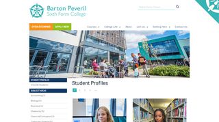 
                            5. Students Archive | Home - Barton Peveril College - Barton Peveril Student Portal