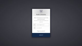 
                            1. Students - Butler University - My Butler Portal