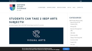 
                            3. Students Can Take 2 IBDP Arts Subjects! - Oxford Study ... - Smartbacc School Portal