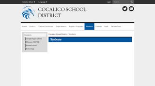
                            3. Students - Cocalico School District - Powerschool Cocalico Parent Portal