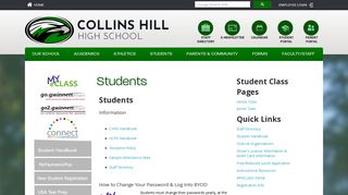 
                            13. Students - Collins Hill High School - My Eclass Portal Gwinnett County