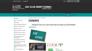 
                            3. Students - East Allen County Schools - Compass Odyssey Eacs Portal