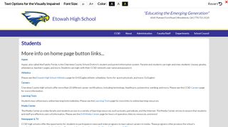 
                            8. Students - Etowah High School - Cherokee County School ... - Aspen Portal Cherokee County Schools