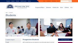
                            3. Students | Fresno Pacific University - Fpu Moodle Portal
