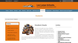 
                            4. Students - Los Lunas Schools - Llhs Parent Portal