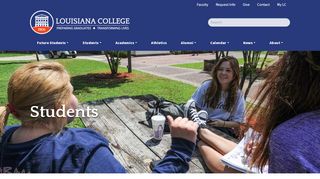 
                            4. Students | Louisiana College - Louisiana College Portal