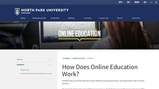 
                            3. Students - North Park University - North Park University Portal