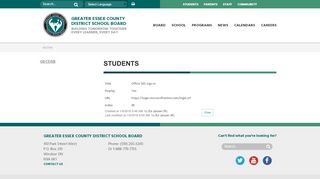 
                            4. Students - Office 365 sign-in - Greater Essex County District ... - Publicboard Ca Portal