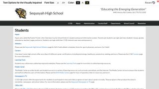 
                            7. Students - Sequoyah High School - Cherokee County School ... - Aspen Portal Cherokee County Schools