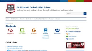 Students – St. Elizabeth Catholic High School - Ycdsb D2l Login