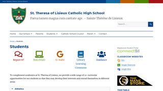 Students – St. Theresa of Lisieux Catholic High School - Ycdsb D2l Login