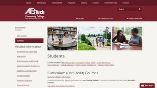 
                            8. Students | Students | Asheville-Buncombe Technical - Abtech Moodle Portal