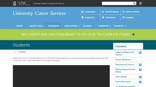 
                            7. Students | University Career Services - Portal Ucs