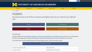 
                            5. Students - University of Michigan-Dearborn - Umd Gmail Portal