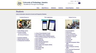 
                            3. Students — UTech, Ja. - Utech Portal