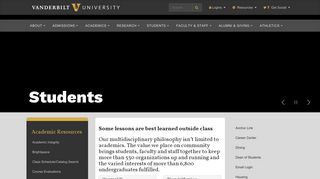 
Students | Vanderbilt University | Vanderbilt University
