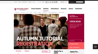
                            3. Students | Western Sydney University - Uws Portal Login