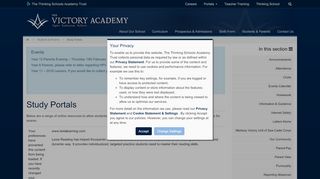 
                            5. Study Portals · The Victory Academy - Rochester Grammar School Portal