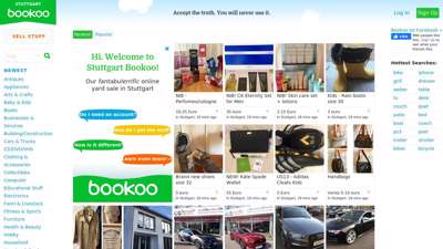 
                            8. Stuttgart bookoo - Buy and sell with your neighbors!