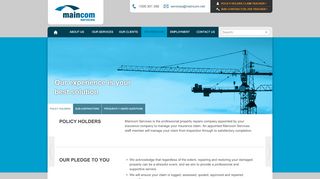 
                            5. Sub-Contractors - Maincom Services - Maincom Subcontractor Portal