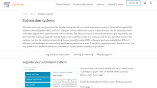 
                            5. Submission systems - Elsevier - Evise Author Login