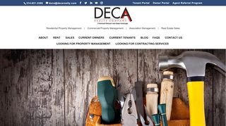 
                            4. Submit a Maintenance Request - Deca Realty in St. Louis, MO - Deca Realty Tenant Portal