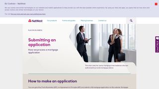 
                            2. Submitting an application | NatWest Intermediary Solutions - Natwest Intermediaries Portal