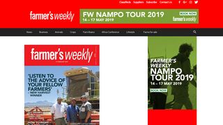 
Subscribe to Farmer's Weekly | Farmer's Weekly  
