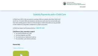 
                            4. Subsidy Payments and e-Child Care - Child Care In New Jersey - Electronic Child Care Portal
