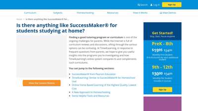 
                            5. SuccessMaker® Math & Reading - Time4Learning