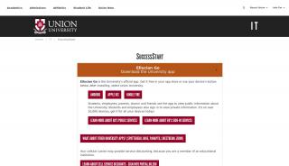 
                            2. SuccessStart | IT | Union University, a Christian College in Tennessee - Self Service Portal Uu