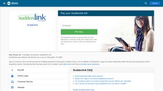 Suddenlink | Pay Your Bill Online | doxo.com - Doxo - Suddenlink Net Portal Page