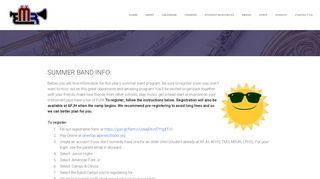 
                            6. Summer Band Info - MRJH BANDS - Afjh Skyward Portal