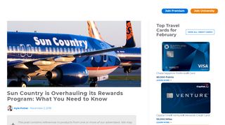 
                            8. Sun Country is Overhauling its Rewards Program: What You ... - Sun Country Ufly Rewards Portal