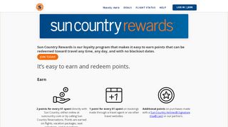 
                            1. Sun Country Rewards Loyalty Program - Sun Country Airlines ... - Sun Country Ufly Rewards Portal