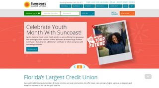 Suncoast Credit Union: Credit Unions in Florida - Sun Net Portal
