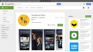 
Sundance Now - Apps on Google Play  

