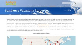 Sundance Vacations Properties - Sundance Vacations - Sundance Vacations Portal